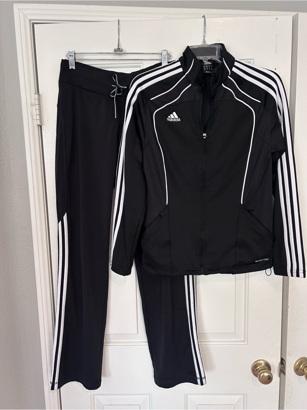Adidas Black and white track suit - Picture 2 of 5